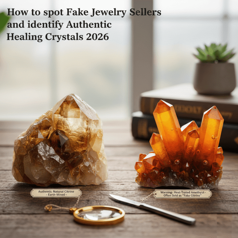 How to spot Fake Jewelry Sellers and identify Authentic Healing Crystals 2026