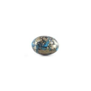 Natural Firoza Turquoise Beautiful Pure Lab Certified Irani Firoza Exclusive Double Polished Gemstones for Peace, Protection Name and Fame for Men and Women (9 to 10 Carat)