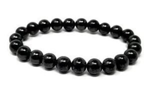 Divine Spirituals Natural Pure Certified 8mm Unisex Bracelets Super AAA Quality for Healing Meditation Success and Abundance Shungite Bracelet