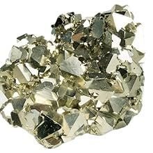 Rare Cubical Peruvian Pyrite Original Cluster Premium Geodes for Willpower Success Wealth Manifestation Stone to Attract Money (30 Grams + to 200 Grams + Approx.)