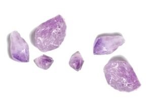Divine Spirituals Natural Amethyst Raw Rough Stones | Weight : 500 Grams Approx. | Pack of 1 to 4 pc | Hand Picked and Cleaned