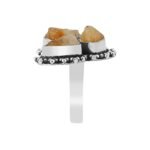 Divinity Healing Certified Original Raw Citrine Triple Money Stone Adjustable Ring for Financial Abundance Wealth Good Luck and Prosperity Natural Healing Crystals Abundance Stones 27 Divinity Healing Certified Original Raw Citrine Triple Money Stone Adjustable Ring for Financial Abundance Wealth Good Luck and Prosperity Natural Healing Crystals Abundance Stones 27