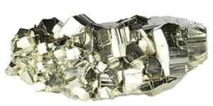 Pyrite Stone Original Cluster Stone - Natural Golden Pyrite Stone Rock Specimen Geodes for Healing, Willpower, Money Manifestation, Vastu, and Business - Certified Original Pyrite 890 Grams+