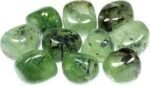 Divinity Healing Original Crystal Tumble GemStone For Manifestation, Abundance , Healing and Meditation (Prehnite) Chakra Tumbled Stones Abundance Stones 15