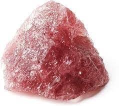 Natural Strawberry Quartz Raw Crystal Stones for Meditation, Healing, Feng Shui, Chakra Healing, Decor and Manifesting Abundance - 150 Grams