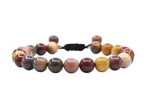 Divinity Natural Mookaite Pure Certified Adjustable Thread Unisex Bracelet Super AAA Quality for Yoga Reiki