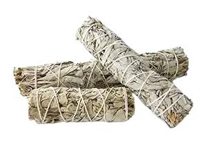 Organic White Sage Smudge Sticks Packs for Cleansing Home, Meditation, Yoga, Healing and Smudging | Sustainably Sourced California White Sage Bundles - Pack of 1