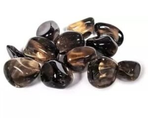 Divinity Original Crystal Tumble GemStone For Manifestation, Abundance , Healing and Meditation (Smoky Quartz)