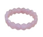 Divinity Healing Crystals Natural Rose Quartz Pure Flat Bead Faceted Crystal Certified 10 mm Bracelet for Men and Women for Good Luck, Love, Abundance, Healing and Meditation (Natural Rose Quartz Bracelet) Chakra Healing Bracelets Abundance Stones 24 Divinity Healing Crystals Natural Rose Quartz Pure Flat Bead Faceted Crystal Certified 10 mm Bracelet for Men and Women for Good Luck, Love, Abundance, Healing and Meditation (Natural Rose Quartz Bracelet) Chakra Healing Bracelets Abundance Stones 24