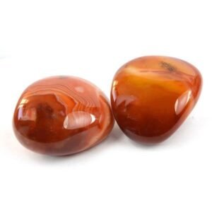 Divinity Original Crystal Tumble GemStone For Manifestation, Abundance , Healing and Meditation (Carnelian)
