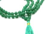 Divinity Healing Green Aventurine Natural Certified Jaap Mala Collection for Men and Women Natural Pure 8 mm Beads – for Yoga Reiki Meditation Feng Shui Crystal Mala Abundance Stones 15