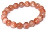Divine Spirituals Natural Pure Certified 8mm Unisex Bracelets Super AAA Quality for Healing Meditation Success and Abundance Sunstone Bracelet