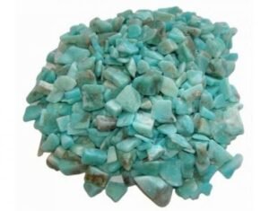Natural Raw Pure/Rough Stone Crystal Pure Chips For Vastu,Crystal Healing,Spirituality,Business Success,Money Abundance&Prosperity(50 Grams)(Pure Amazonite Chips)