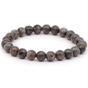 Divine Spirituals Yooperlite Natural Bracelet Pure Certified 8mm Unisex Bracelets Super AAA Quality for Healing Meditation Success and Abundance