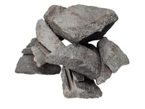 Natural Healing Crytal Hematite Raw Rough Stones.Weight : 200 Grams | Pack of 4 to 8 Beautiful Natural Healing Crytal Raw Stones | Hand Picked and Cleaned