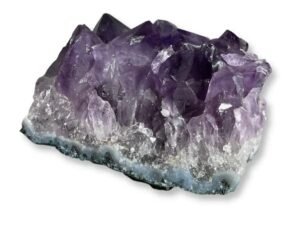 AAA Grade Raw Chakra Stones Natural Healing Crystals for Fengshui, Vaastu, Reiki, Chakra Meditation and Abundance with Beautiful Pine Wood Box and Palo Santo Smudge Stick (Amethyst)