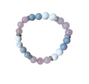 Divine Spirituals Leo Sun Sign Divine Zodiac Natural Crystal Certified Unisex Bracelet Original Natural 8 mm Stone Beads with Palo Santo Smudge