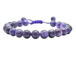 Divinity Natural Lepidolite Pure Certified Adjustable Thread Unisex Bracelet Super AAA Quality for Yoga Reiki