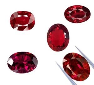Certified Natural Ruby Gemstone ? Original | Precious Red Ruby Stone for Astrology, Jewelry, and Healing (Reputed Govt. Authorized Lab Tested) - 5.2 Carats