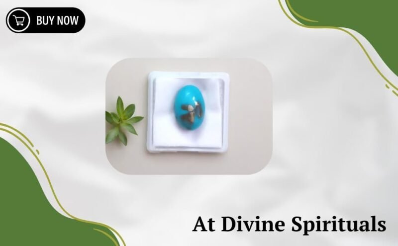 Divinity Healing AAA Grade Natural Turquoise Gemstone Lab-certified Premium Firoza/Firoza Cabochon For Protection, Healing & Jewelry approx. 14-16 carat Irani Firoza Abundance Stones 20
