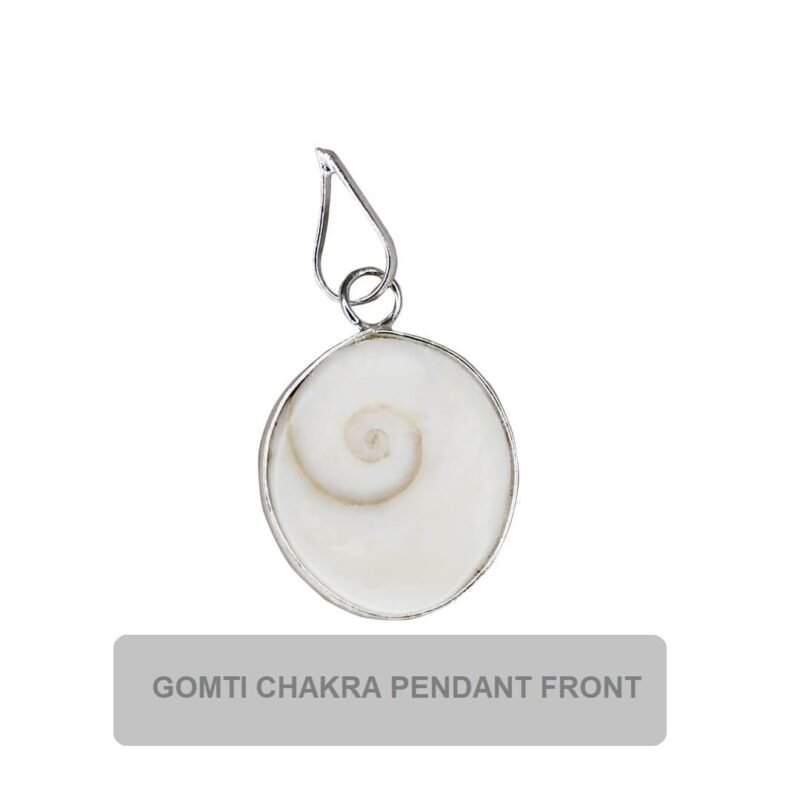 Divinity Healing Crystals Divine Gomti Chakra Pendant | Natural and Certified | Astrological Gemstone | Unisex – For Good Luck and Abundance Crystal Jewelry Abundance Stones 13