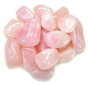 Rose Quartz Natural Healing Crystal Tumble Stone (Value Pack of 2 AAA Grade Natural Tumbles)
