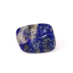 Natural AAA Grade Lapis Lazuli Tumble Pebbles Stonesf or activating the higher mind and enhancing intellectual ability. (Value Pack of 2)