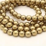 Divinity Healing Certified Golden Pyrite Jaap Mala 108+1-8 mm Beads for Prosperitiy Wealth Willpower and Financial Abundance Crystal Mala Abundance Stones 27 Divinity Healing Certified Golden Pyrite Jaap Mala 108+1-8 mm Beads for Prosperitiy Wealth Willpower and Financial Abundance Crystal Mala Abundance Stones 27