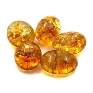 Citrine Tumbled Natural AAA+ Stone Pebbles | Tumbles for Reiki Healing Crystal Aura Chakra Vastu Fengshui