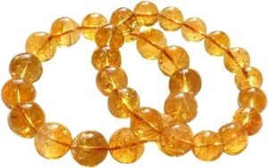 Divinity Natural Pure Citrine Certified Unisex Bracelets Super AAA Quality for Healing Meditation Success and Abundance