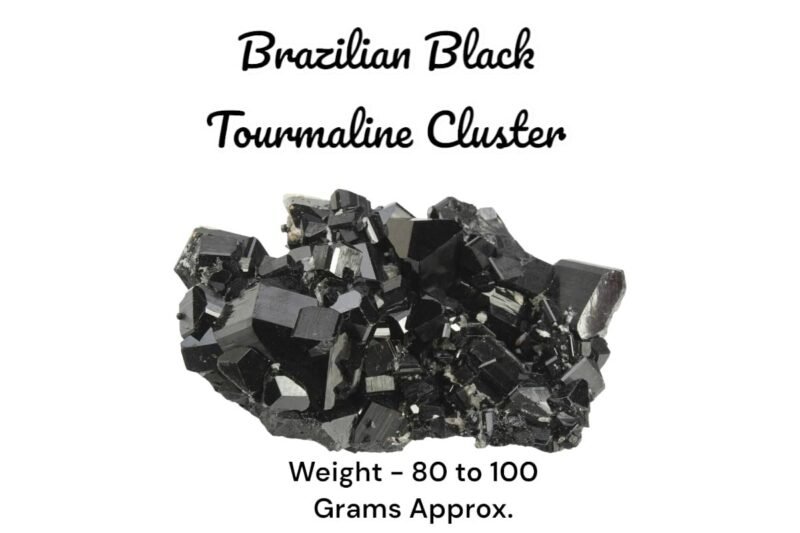 Divinity Healing Triple Action Natural Crystal Cluster Abundance Manifestation Kit – (Pyrite Cluster with Amethyst Cluster and Black Tourmaline Cluster) Amethyst Clusters Abundance Stones 20