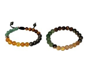 Divine Spirituals Couple Bracelet - Money Magnet Couple Bracelet Combo for Him and Her - Manifest Prosperity and Wealth