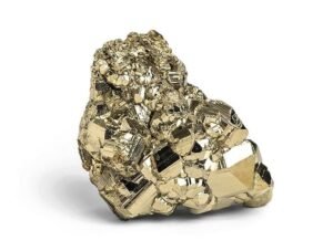Original Pyrite Certified Cluster Premium Geodes for Willpower Success Wealth Manifestation Stone to Attract Money (30 Grams + to 200 Grams + Approx.)