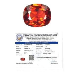 Natural Cats Eye Original Certified Gemstone Translucent Yellowish Chatoyant Chrysoberyl Exclusive Cymophane Lehsunia Vaidurya Cat's Eye 1.51 Carats