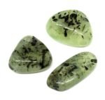 Divinity Healing Original Crystal Tumble GemStone For Manifestation, Abundance , Healing and Meditation (Prehnite) Chakra Tumbled Stones Abundance Stones 14