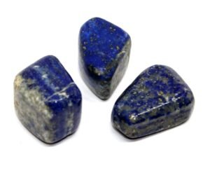 Lapis Lazuli Natural Healing Crystal Tumble Stone (Value Pack of 2 AAA Grade Natural Tumbles)
