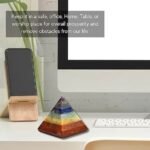 Divinity Healing Natural Chakra (Bonded) Certified Pyramid – 2″ Inch Crystal Certified Pyramid for Positive Energy, Vastu, Reiki, Feng Shui and Chakra Healing Energy Balancing Sculptures Abundance Stones 25 Divinity Healing Natural Chakra (Bonded) Certified Pyramid – 2″ Inch Crystal Certified Pyramid for Positive Energy, Vastu, Reiki, Feng Shui and Chakra Healing Energy Balancing Sculptures Abundance Stones 25