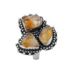 Divinity Healing Certified Original Raw Citrine Triple Money Stone Adjustable Ring for Financial Abundance Wealth Good Luck and Prosperity Natural Healing Crystals Abundance Stones 29 Divinity Healing Certified Original Raw Citrine Triple Money Stone Adjustable Ring for Financial Abundance Wealth Good Luck and Prosperity Natural Healing Crystals Abundance Stones 29