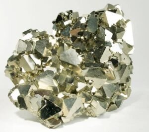 Original Pyrite Cluster Stone Gold Rock Iron Pyrite Raw Rough Cluster Stone Pyrite Cluster Raw Stone for Increased Willpower 40 Grams