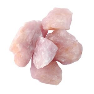 Divinity Healing Crystals Natural Crystal Raw Stones Original Rough Raw Gemstone AAA+ Premium Grade Rock Raw Gemstone (Rose Quartz) 250 Grm