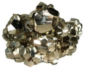 Pure Natural Peruvian Pyrite Original Cluster Premium Geodes for Willpower Success Wealth Manifestation Stone to Attract Money (30 Grams + to 200 Grams + Approx.)