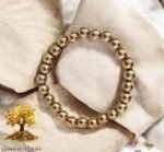 Divinity Healing Golden Pyrite Premium Bracelet AAA Grade Certified 8mm Round Beaded Unisex Real Crystal Bracelet for Wealth, Protection & Confidence Chakra Healing Bracelets Abundance Stones 20 Divinity Healing Golden Pyrite Premium Bracelet AAA Grade Certified 8mm Round Beaded Unisex Real Crystal Bracelet for Wealth, Protection & Confidence Chakra Healing Bracelets Abundance Stones 20