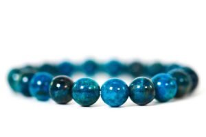Divine Spirituals Apatite Natural Bracelet Pure Certified 8mm Unisex Bracelets Super AAA Quality for Healing Meditation Success and Abundance