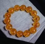 Divinity Healing Crystals Natural Citrine Pure Certified 14 mm Adjustable Band Unisex Bracelet Super AAA Quality for Healing Meditation Success and Abundance Chakra Healing Bracelets Abundance Stones 26 Divinity Healing Crystals Natural Citrine Pure Certified 14 mm Adjustable Band Unisex Bracelet Super AAA Quality for Healing Meditation Success and Abundance Chakra Healing Bracelets Abundance Stones 26