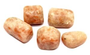 Sunstone Natural Healing Crystal Tumble Stone (Value Pack of 2 AAA Grade Natural Tumbles)
