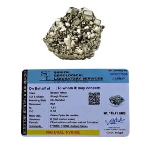 Peru Pyrite Cluster Stone Golden Pyrite Stone Original Clusters Gemstone to Attract Wealth/Money Magnet Reiki Healing Special Gifts for Men and Women (30 Grams + to 200 Grams +)