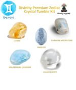 Divinity Healing Zodiac Gemini Premium Birthstone Gemstone Tumble Crystal Kit for Healing, Meditation Abundance and Good Luck Chakra Tumbled Stones Abundance Stones 30 Divinity Healing Zodiac Gemini Premium Birthstone Gemstone Tumble Crystal Kit for Healing, Meditation Abundance and Good Luck Chakra Tumbled Stones Abundance Stones 30