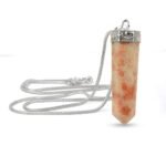 Divinity Healing Natural Healing Stone Pendant Pencil Shape Crystal Stone Certified Pendant/Locket with Chain – Healing Gemstone Size 30-35 mm Approx(Sunstone Pendant) Crystal Jewelry Abundance Stones 13 Divinity Healing Natural Healing Stone Pendant Pencil Shape Crystal Stone Certified Pendant/Locket with Chain – Healing Gemstone Size 30-35 mm Approx(Sunstone Pendant) Crystal Jewelry Abundance Stones 13