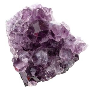 Amethyst Natural Cluster/Geode for Reiki Crystal Healing and Meditation - Brazilian Amethyst Clusters | Purple Amethyst Quartz Crystal Cluster Geode Druzy Home Decoration Gemstone Specimen