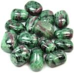 Divinity Healing Original Crystal Tumble GemStone For Manifestation, Abundance , Healing and Meditation (Ruby Zoisite) Chakra Tumbled Stones Abundance Stones 16 Divinity Healing Original Crystal Tumble GemStone For Manifestation, Abundance , Healing and Meditation (Ruby Zoisite) Chakra Tumbled Stones Abundance Stones 16